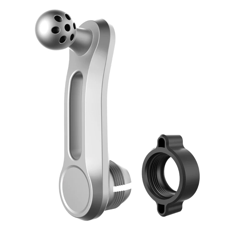 Car Phone Holder 17mm Round Mount Splitter Adapter Durable Plastic Phone Stand Extens lifestyle view