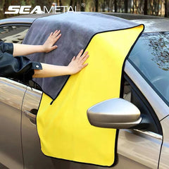 SEAMETAL 160x60CM Car Microfiber Towel Super Absorbent Car Cleaning Detailing Cloth Drying Towels fo
