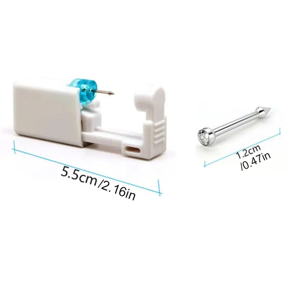 EVISPOL 1Pc Cartilage Tragus Helix Piercing Gun Disposable Sterile Ear Piercing Kit No P detail view