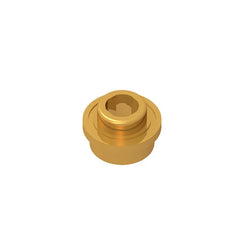 Gobricks GDS-603 PL.ROUND 1X1 W. THROUGHG. HOLE | Compatible Building Brick close-up view