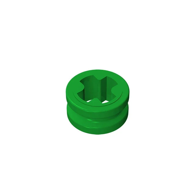 Gobricks GDS-616 Technical Bush 1/2 Smooth Building Blocks | Compatible with Lego 32123 detail view