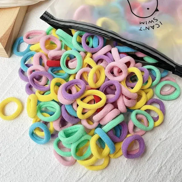 Scrunchie Rubber Band Kid Hair for Girls Ponytail Hold lifestyle view