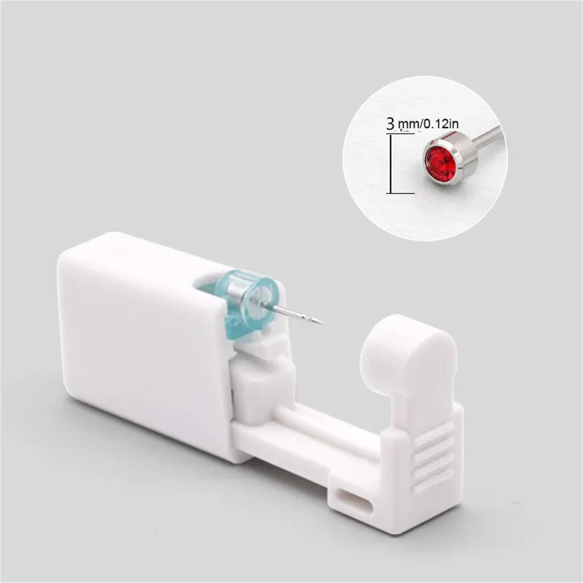 EVISPOL 1Pc Cartilage Tragus Helix Piercing Gun Disposable Sterile Ear Piercing Kit additional angle