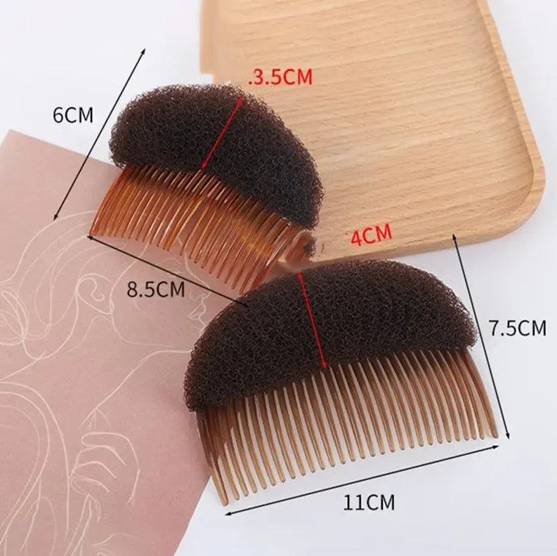 New Women Bun Maker Braid Hair Padding DIY Hair Bump Up Sponge Princess Head Foam Pad Insert Wedding for Hair Styling Tool