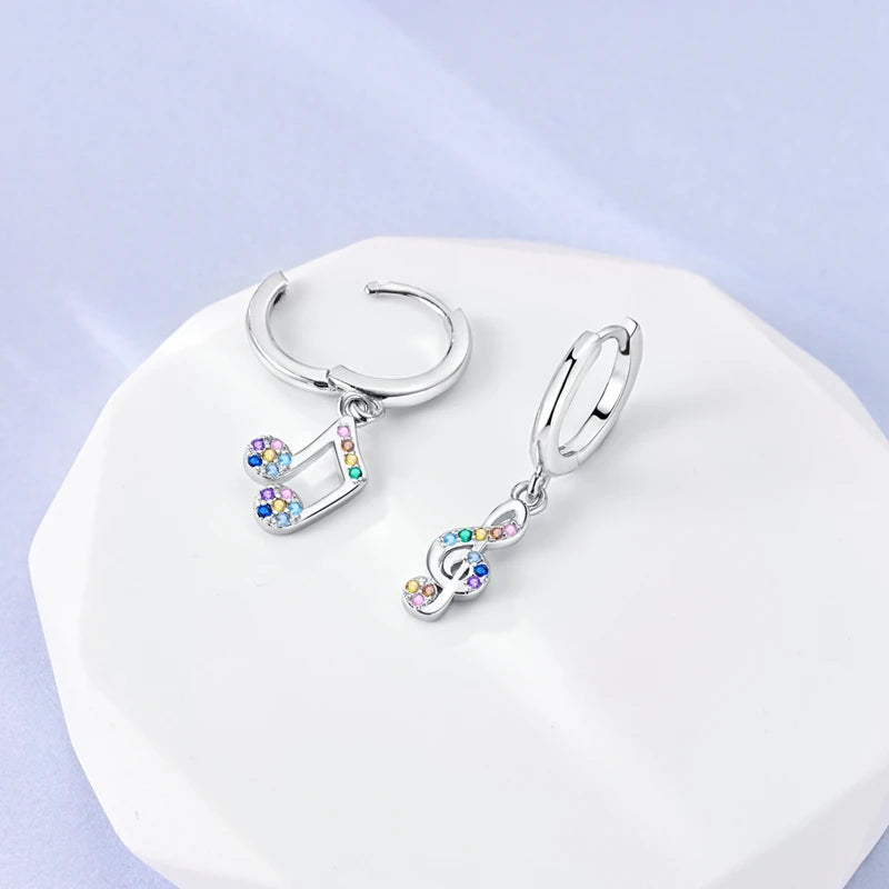Silver Wine Cup Butterfly Women Earrings Brilliant Wedding Engagement Star Earrings Jewe detail view