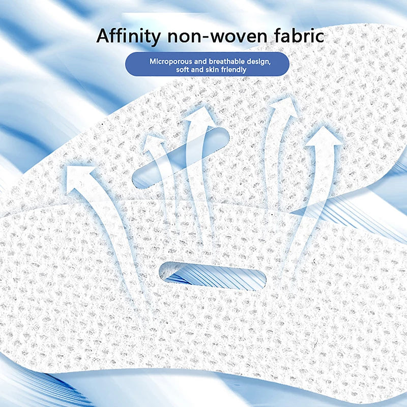 30Pcs Anti-Snoring Stickers for Children and Adults | Night Sleep Mouth Correction Str close-up view