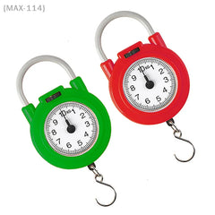 Portable 10kg Hanging Mechanical Scale | Luggage & Kitchen Weight Tool detail view