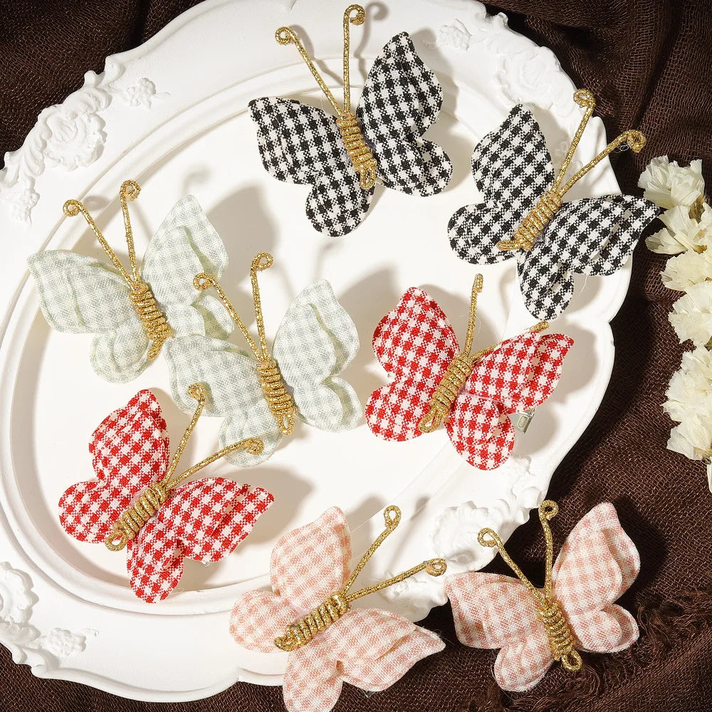 1 Set Butterfly Hair Clips 3 Styles of Butterfly Clips Children Teenagers To Decorate Wear in Daily Life Girls' Hair Accessories