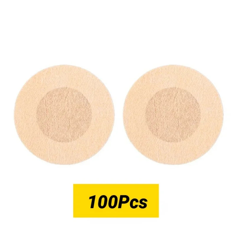 Women Nipple Cover Chest Stickers Seamless Breathable Self-Adhesive Comfortable Invisibl detail view