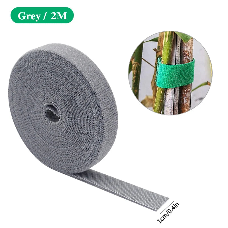 Ties Nylon Plant Bandage Garden Hook Loop Bamboo Cane Wrap Support Garden lifestyle view