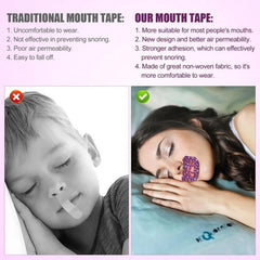 Anti Snore Mouth Tape for Kids and Adults | Breathable Lip Patch for Better Sleep detail view