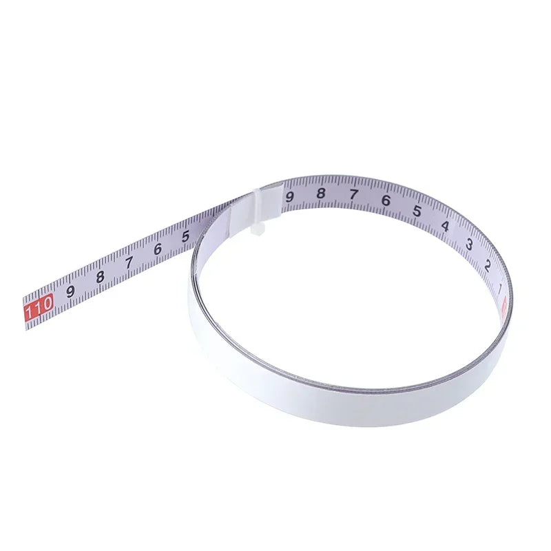 Miter Track Tape Measure Self Adhesive Metric Steel Ruler Miter Saw Scale for T-tra additional angle