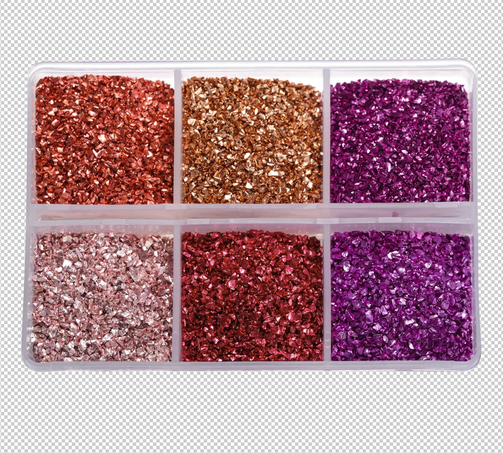 30g/Box Crushed Glass Stones Resin Filling Irregular Broken Stone for DIY Epoxy Resin alternate view