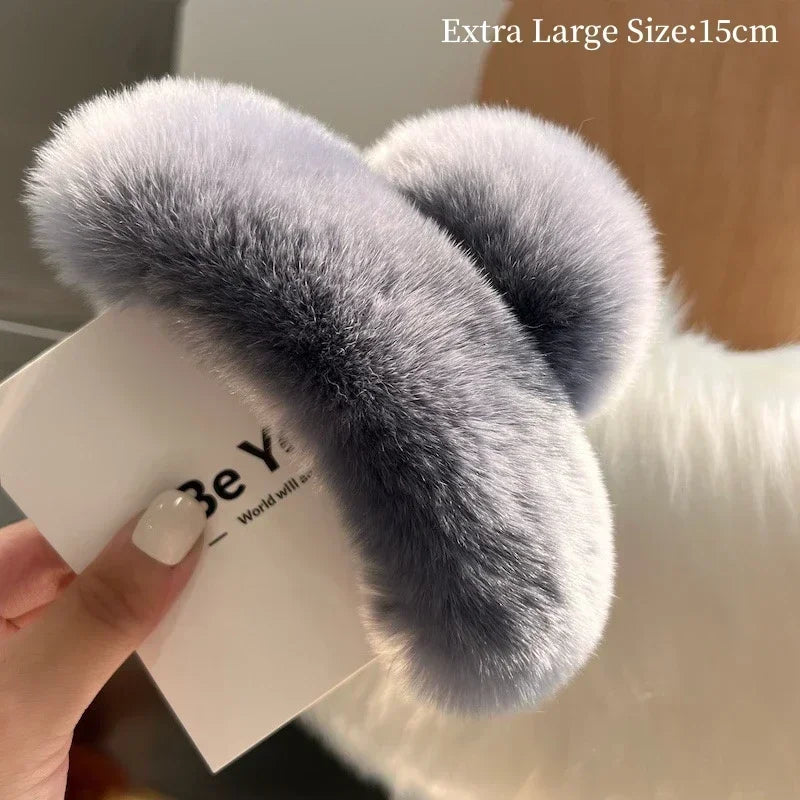 Hair Furry Claw Accessories for Women Clip Pinzas Para El Pelo Korean Fashion Headband Clips Pin Pinzas Pelo Hairclip Haarklem