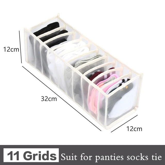 Jeans Organization Storage Box | Closet Drawer Organizer for Pants and Clothing lifestyle view