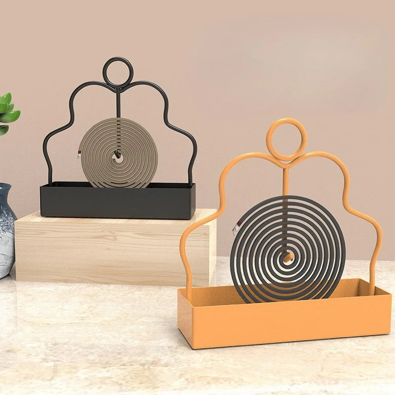 Mosquito Coil Holder & Incense Storage Rack | Indoor Outdoor Repellent Accessory alternate view
