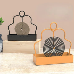 Mosquito Coil Holder & Incense Storage Rack | Indoor Outdoor Repellent Accessory alternate view