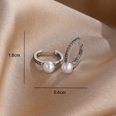 2026 New 925 Silver Butterfly Shining Zircon Heart shaped Earrings Suitable for European detail view