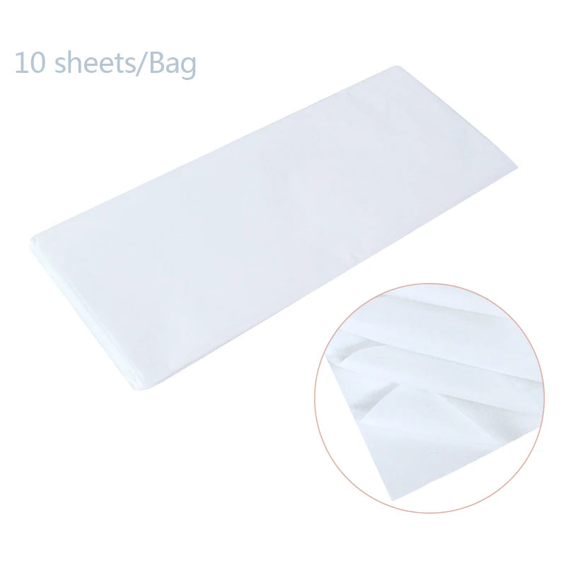 10pcs Unbleached Flower Wrapping Tissue Paper | 65x50cm Wedding Party Gift Wrap close-up view