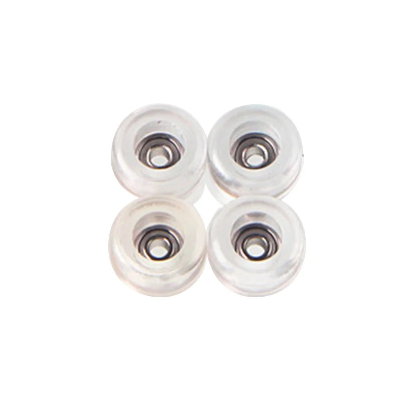 4Pcs/Set Urethane CNC Bearing Fingerboard Wheels | Professional PU + Metal alternate view