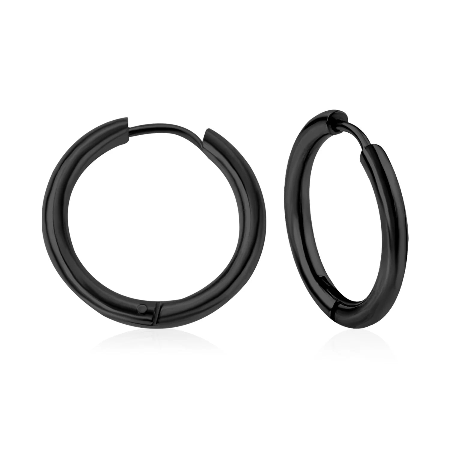 LUXUSTEEL U-Shaped and Geometric Hoop Earrings | Anti-Allergy Stainless Steel Earring alternate view