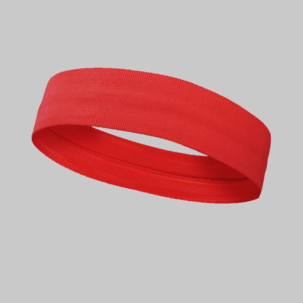 Men Sport Elastic Headbands Thick Non-Slip Sweatband Sports Gym Headband Women Men Breat detail view