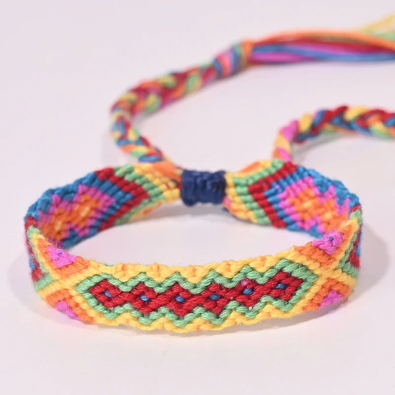 Rope Weave Bohemia Friendship Bracelet | Handmade Summer Beach Style Jewelry lifestyle view