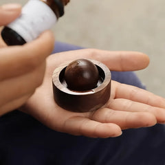 Car & Home Essential Oil Diffuser - Made of Wood Mini Cute Natural Fragrance Diffuser alternate view