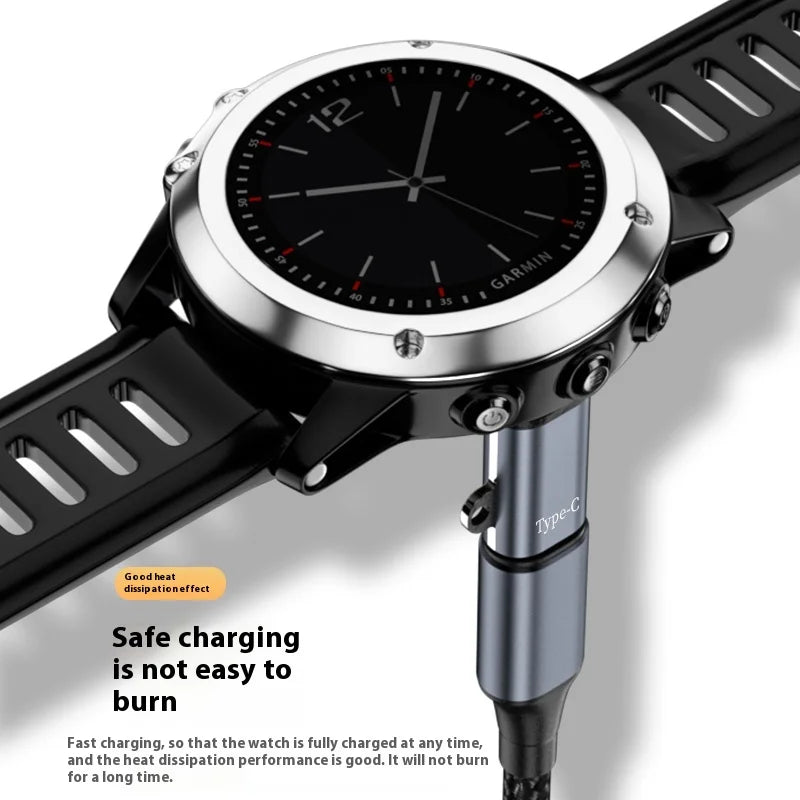 Type C Charging Converter Cable for Garmin Watches - Onlytenbucks.com