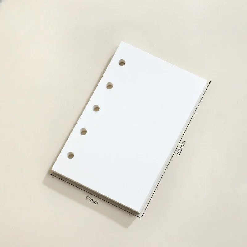 M5 Loose Leaf Notebook Refill Spiral Binder Inner Page Grid Blank Line Diary Agenda P lifestyle view