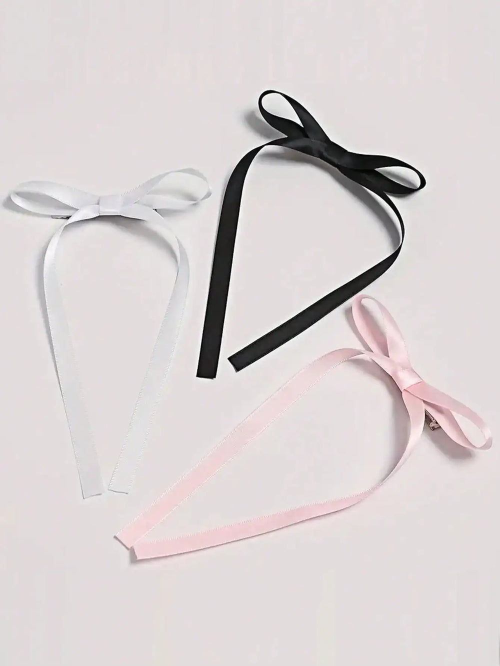 2/12/36 Pcs Fashion Simple Sweet Bow Ribbon Hair Clips For Women Girls Party Hair Acc alternate view