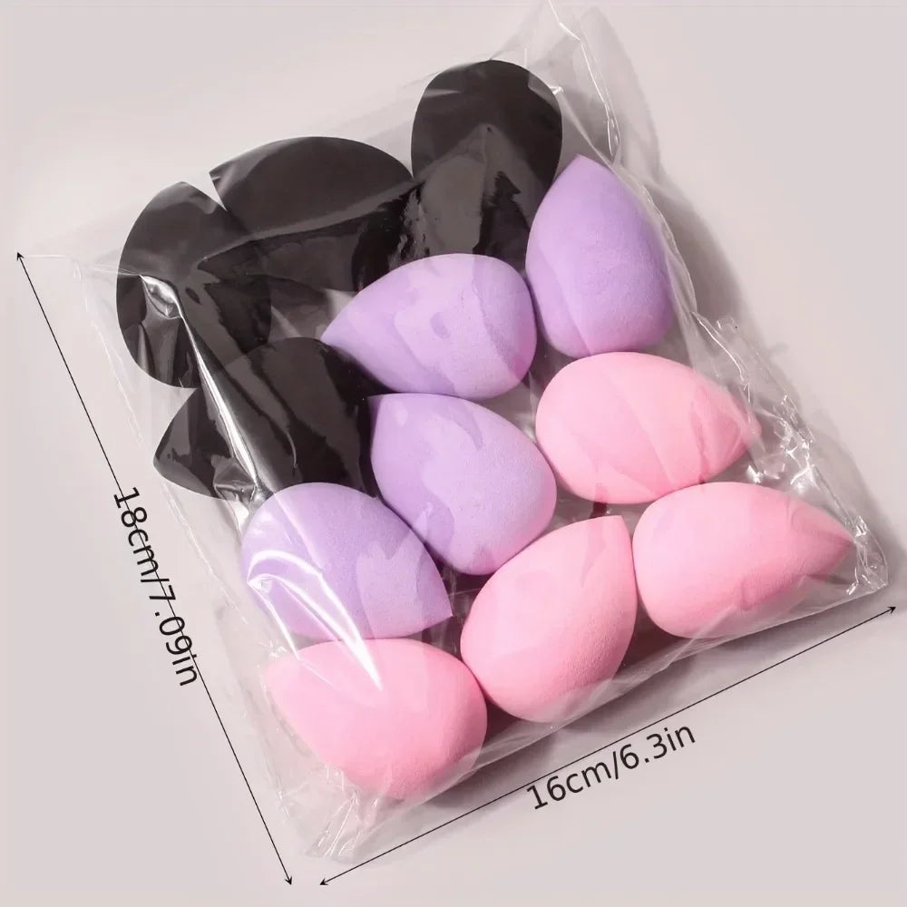 12Pcs Multicolor Makeup Sponge Blender Set | Soft Foundation Cosmetic Puff Kit lifestyle view