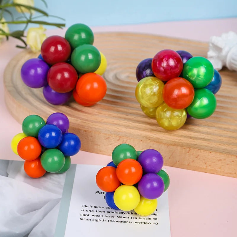 Colorful Squeeze Stress Balls | Fidget Toy for Stress Relief additional angle