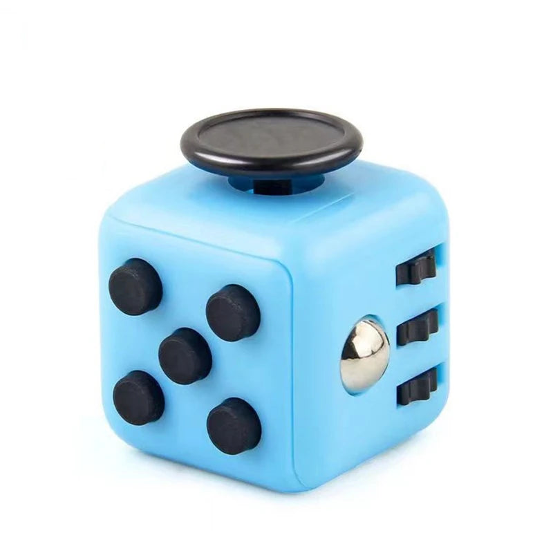 Solid Color Fidget Decompression Dice | Infinite Rubik Cube for Stress and Anxiety Re lifestyle view