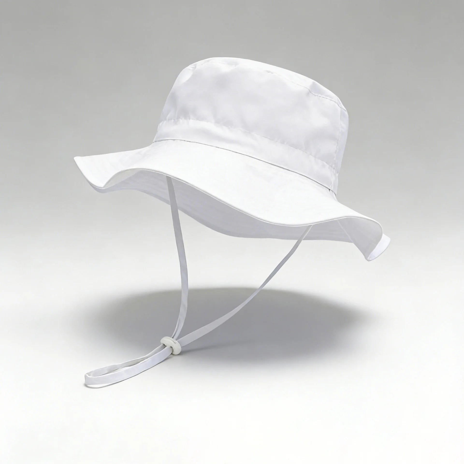 Solid Color Kids Fisherman Hat | Unisex Summer Sun Protection Hat additional angle