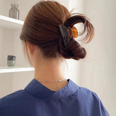 Acetate Hair Claw Medium Size Women Hair Clip