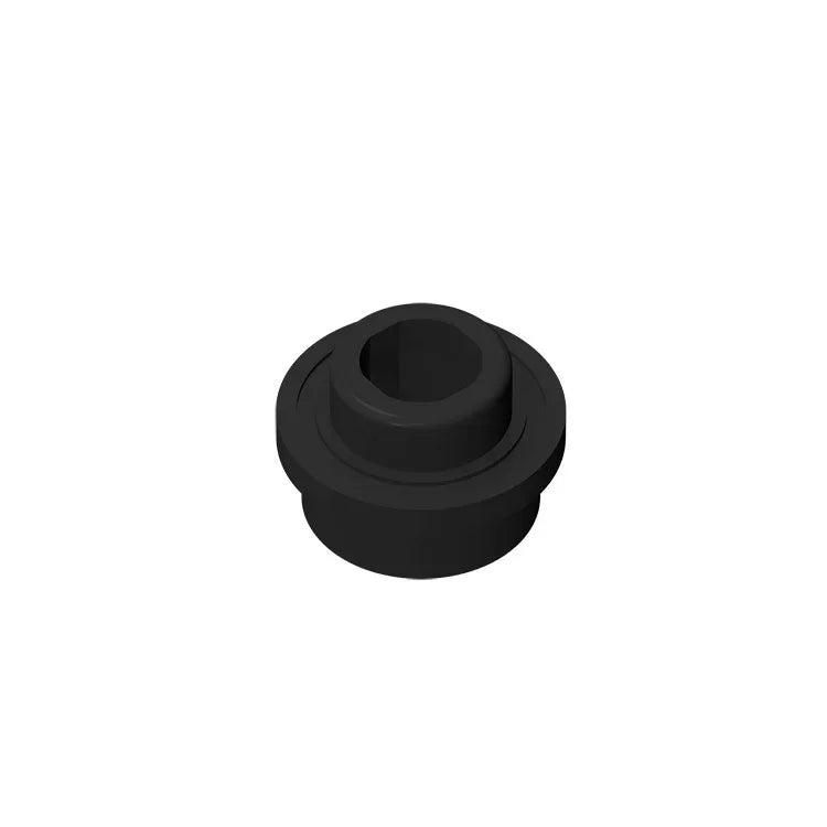 Gobricks GDS-603 PL.ROUND 1X1 W. THROUGHG. HOLE | Compatible Building Brick close-up view