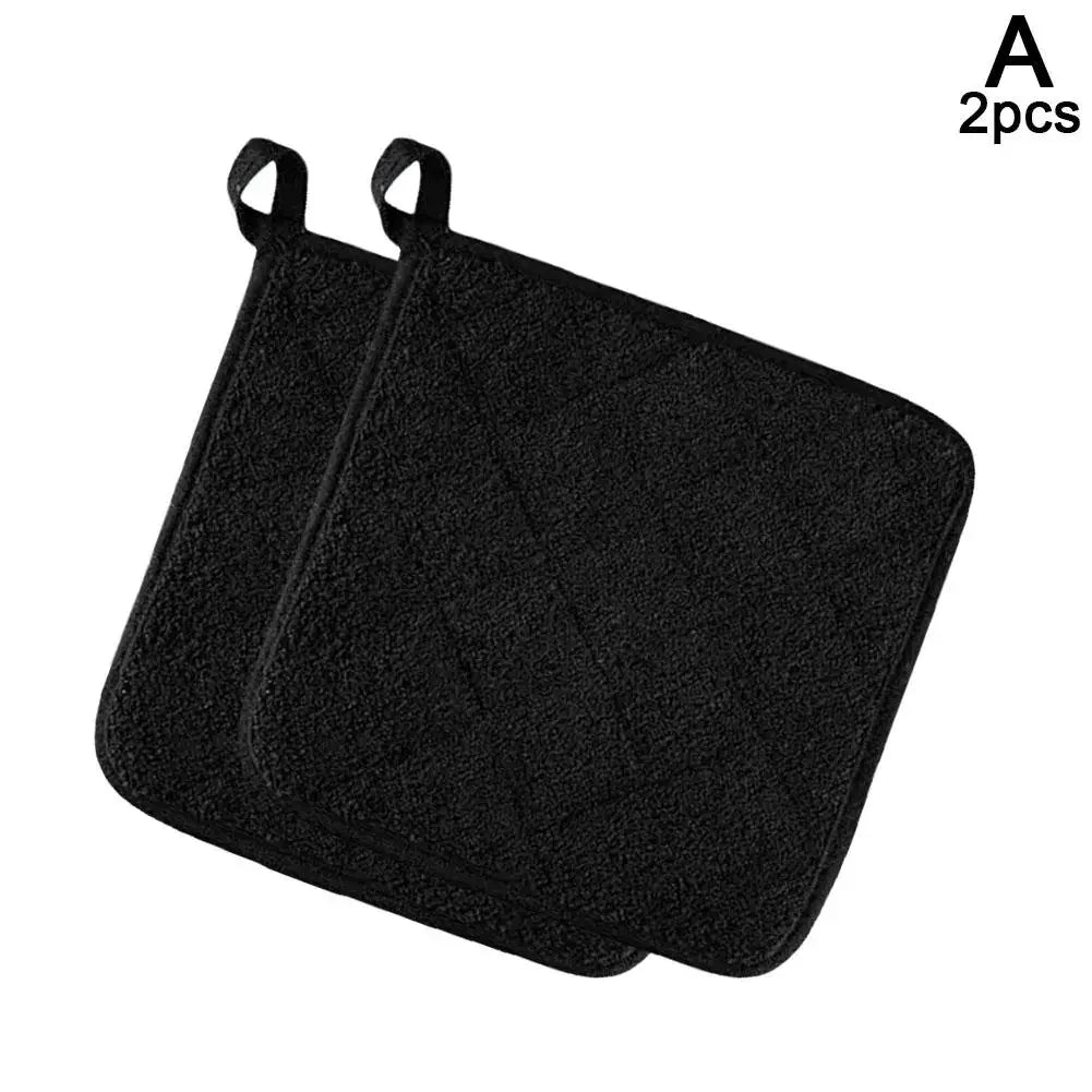 Thickened Cotton Square Placemat | Heat Resistant Table Mat for Dining Table detail view