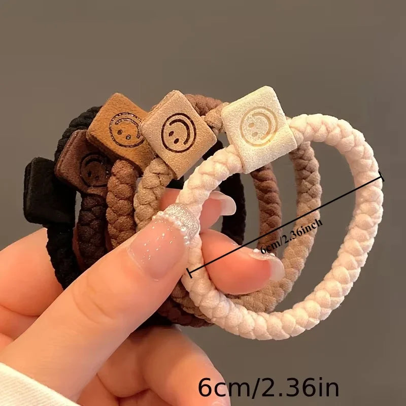 Korean Strong Women Hair Scrunchies Girls Elastic Hair Rubber Bands Ponytail Hair Hol alternate view