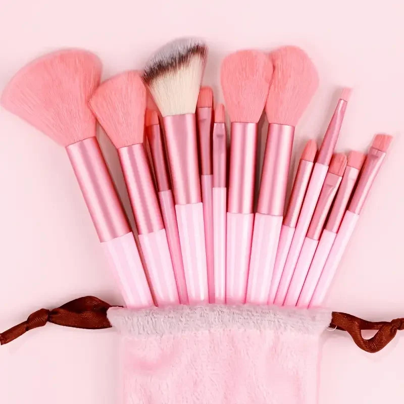 13-Piece Makeup Brush Set | Complete Eye Shadow, Concealer & Powder Brush Kit alternate view