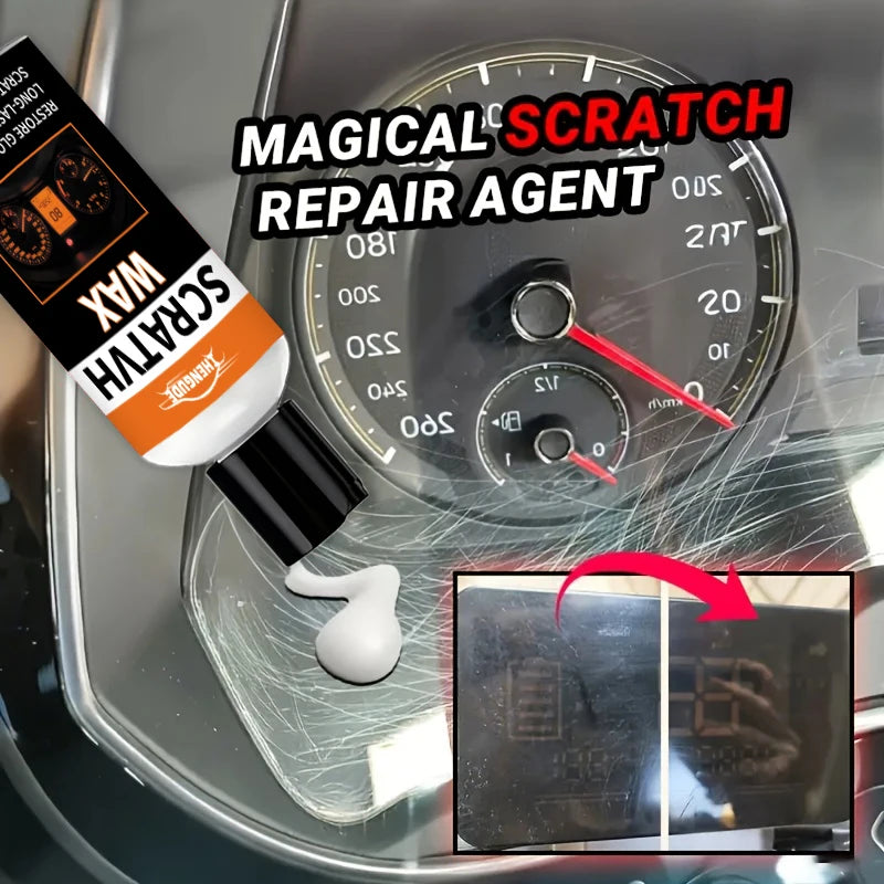 Car Scratch Repair Wax, Dashboard Screen Scratch Repair Agent | Suitable for Various Scratch Repairs