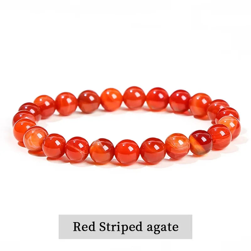 JD Natural Black Spectrolite Flash Smooth Beaded Bracelet Women Men 6 8 10mm Labrador alternate view