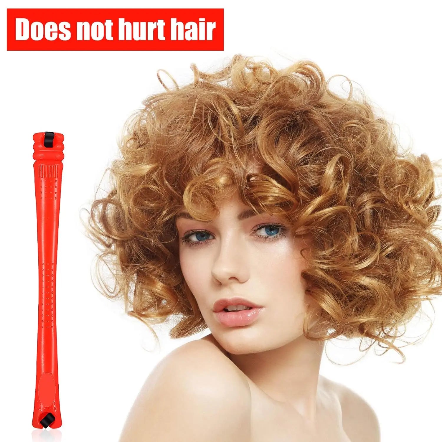 24pcs Hair Perm Rods Hair Curling Rollers Perming Curlers Rods Cold Wave Rollers fo additional angle