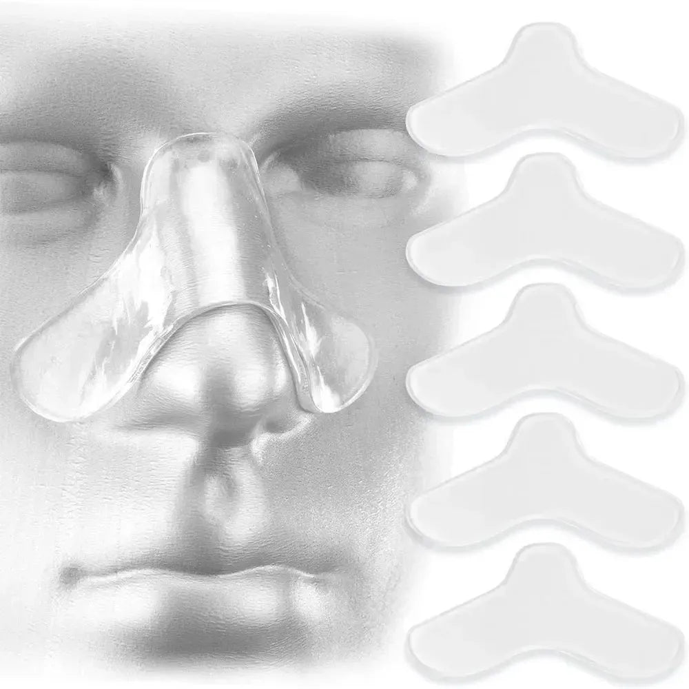 CPAP Gel Nasal Pad Cushion | Ventilator Mask Silicone Protective Patch lifestyle view