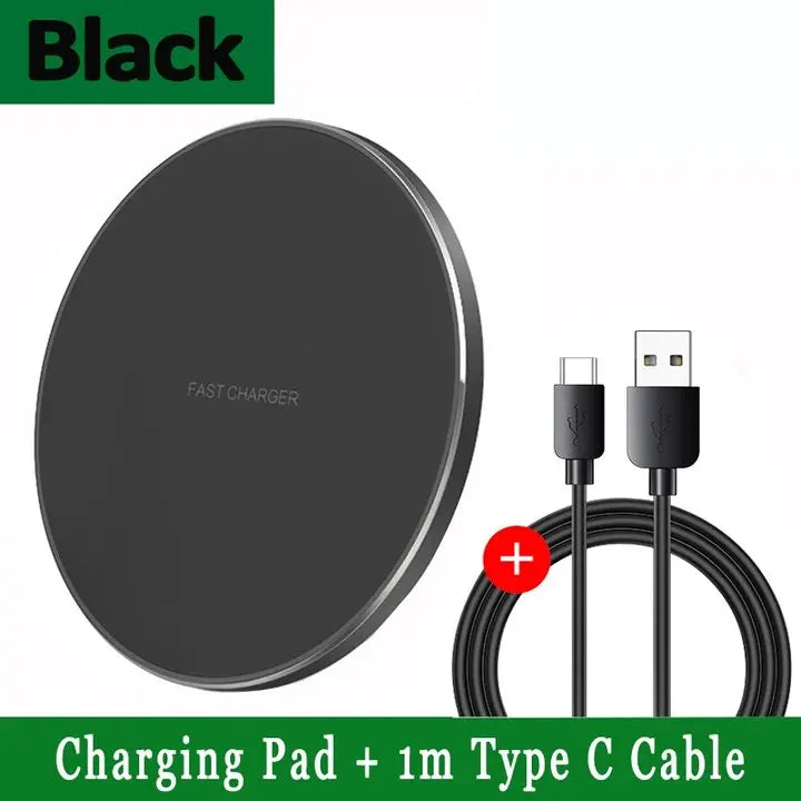 100W Fast Wireless Charger Pad with LED Indicator - Onlytenbucks.com