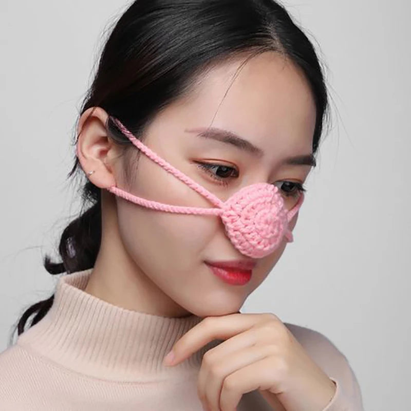 Nose Warmer Cover | Cold Weather Nasal Protector for Skiing and Outdoor Fun detail view