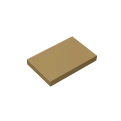 Gobricks GDS-1039 Tile 2 x 3 | Compatible Building Brick for Creative DIY Projects additional angle