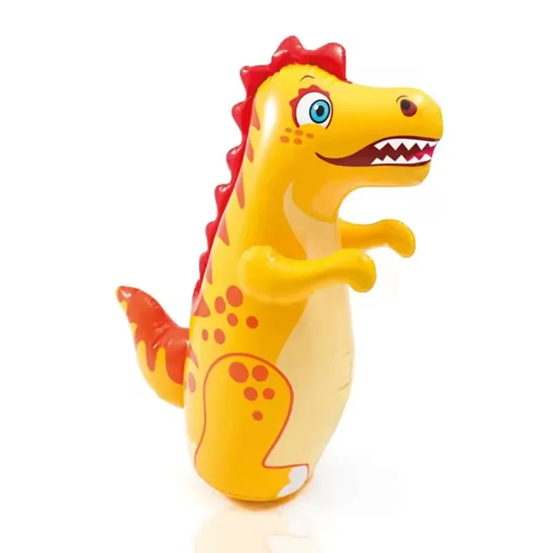 Inflatable Punching Bag for Kids and Adults | 90 cm Dinosaur Tumbler Boxing Toy detail view
