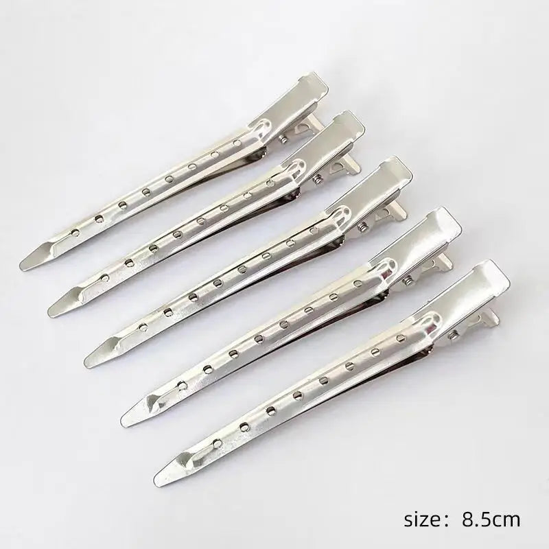 Metal Duckbill Crocodile Hair Clips for Styling and Sectioning