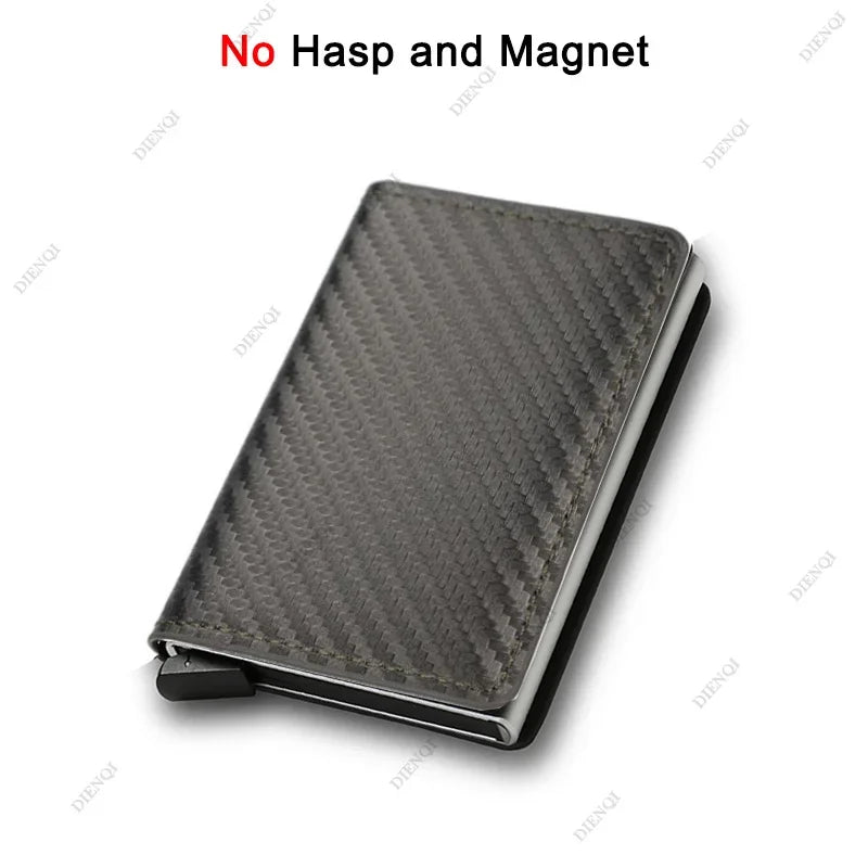 Slim RFID Card Holder | Minimalist Smart Wallet for Men lifestyle view
